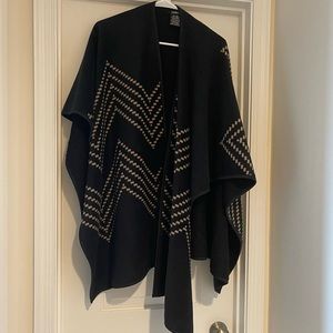 Black and Tan Poncho